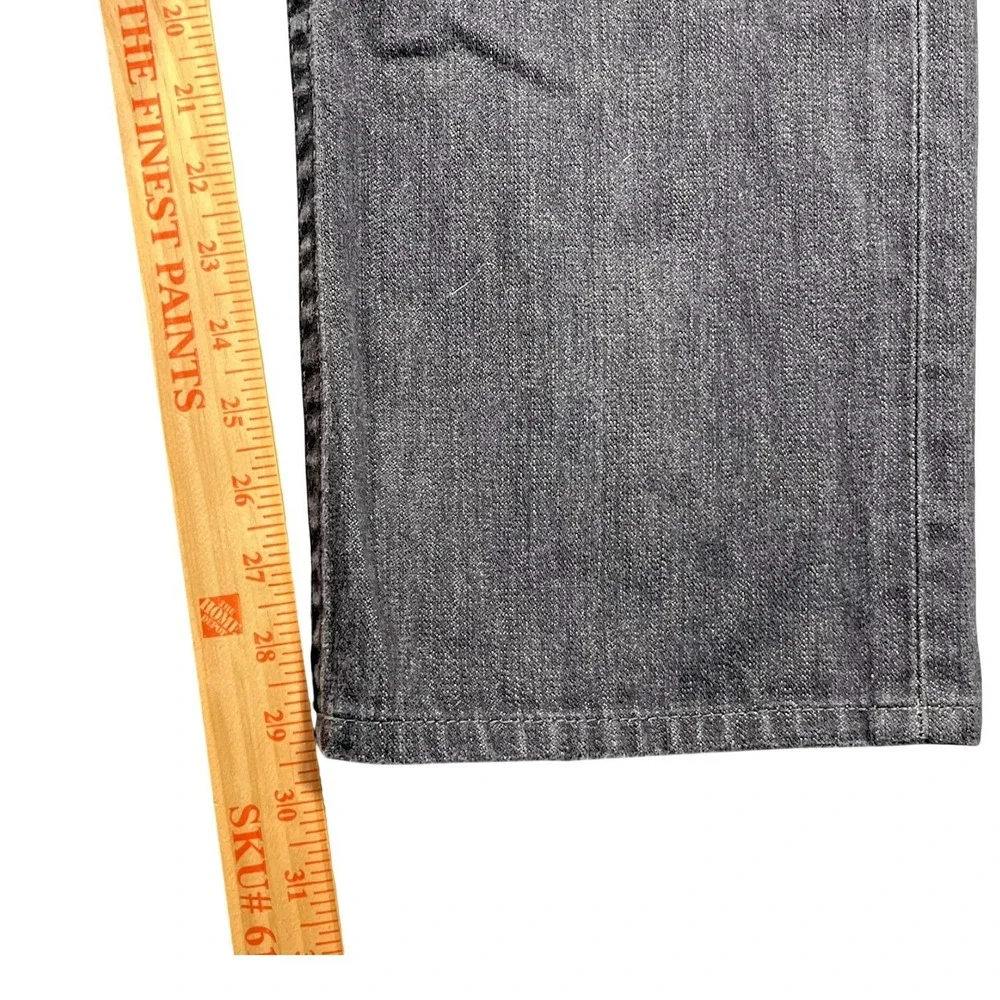 True Religion Ricky‎ Jeans Men's 34 (Fits 37x29.5) Flap Pockets Gray Preppy USA